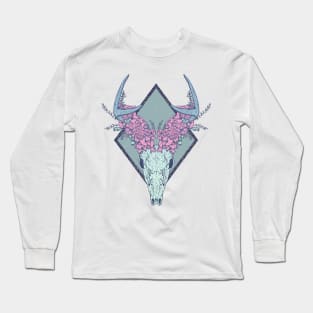 Deer skull Long Sleeve T-Shirt